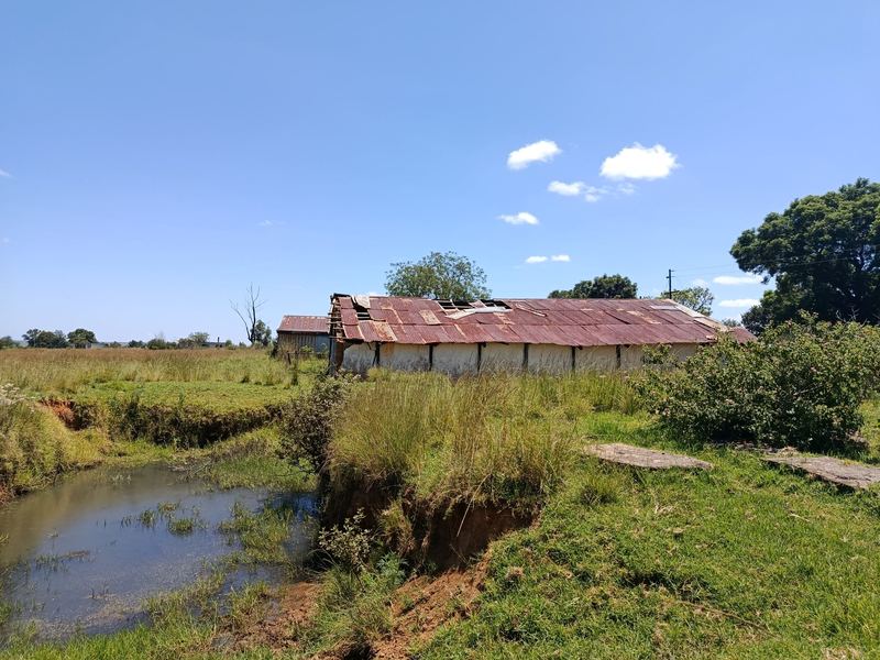 Existing farm building at Farm 206 awaiting restoration